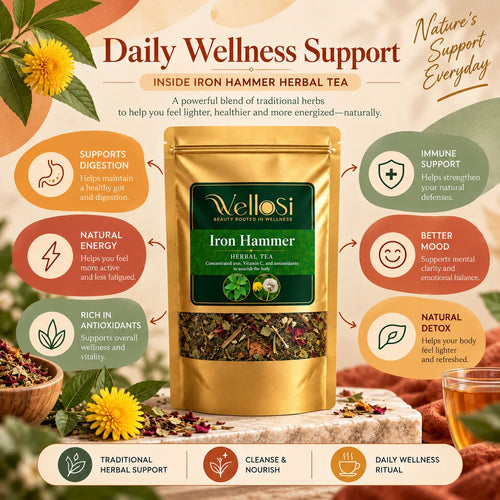 Iron Hammer Herbal Tea for Kidney and Liver Detox