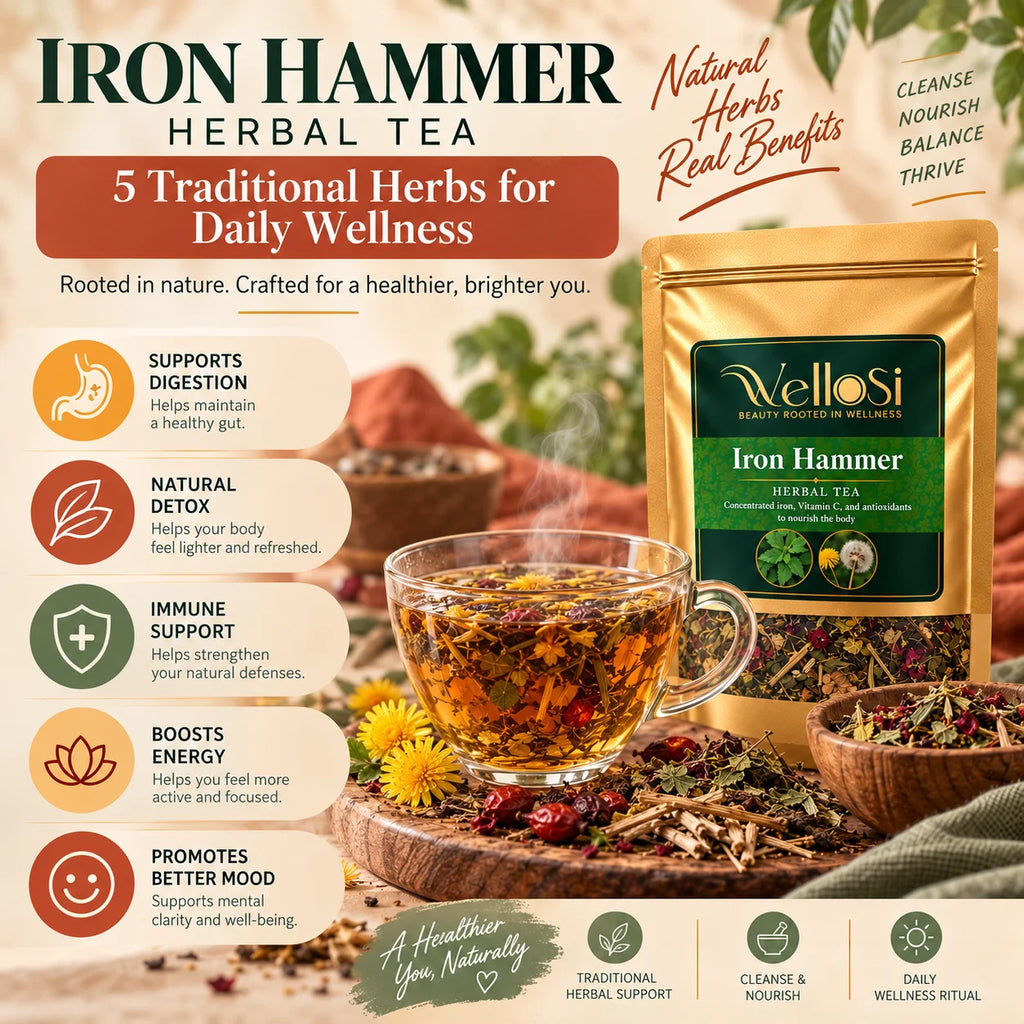 Iron Hammer Herbal Tea for Kidney and Liver Detox