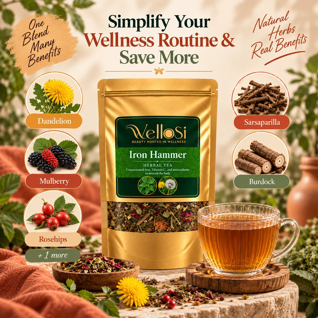 Iron Hammer Herbal Tea for Kidney and Liver Detox