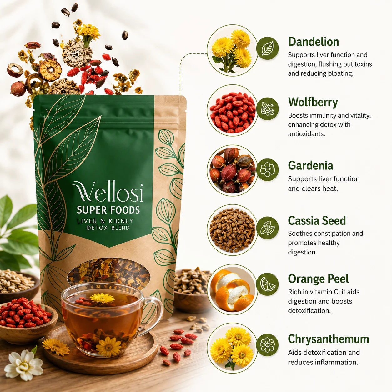 Wellosi Goji Berry Tea